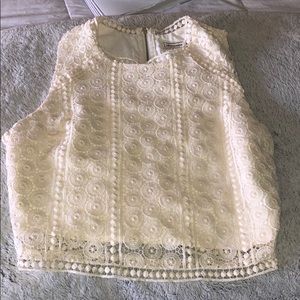 Abercrombie Lace Crop Top
